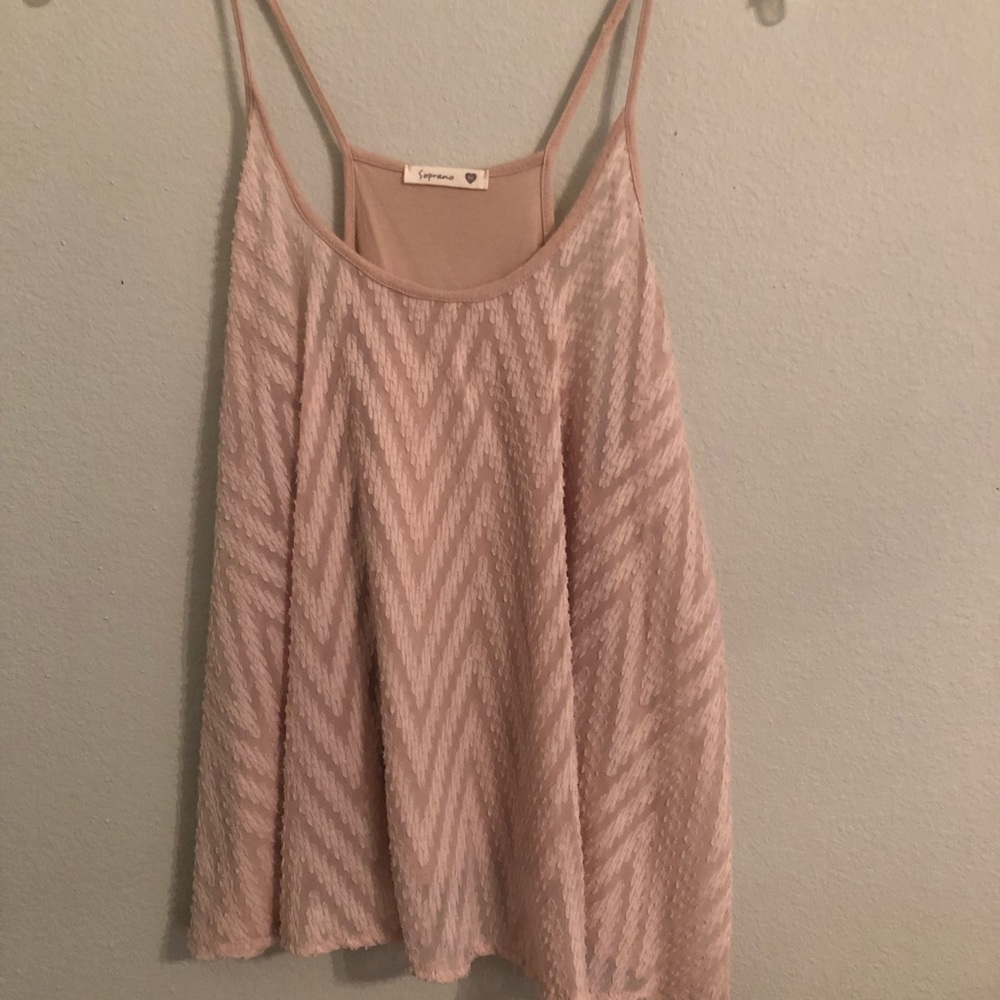 chevron tank top